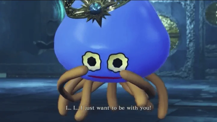 Healix in a dungeon in dq heroes 2