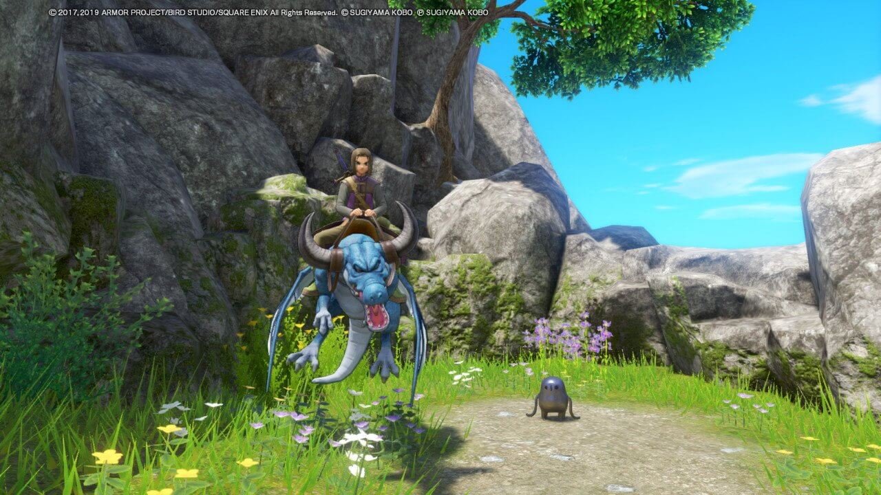 A silver tockle in Dragon Quest 11 S for Nintendo Switch