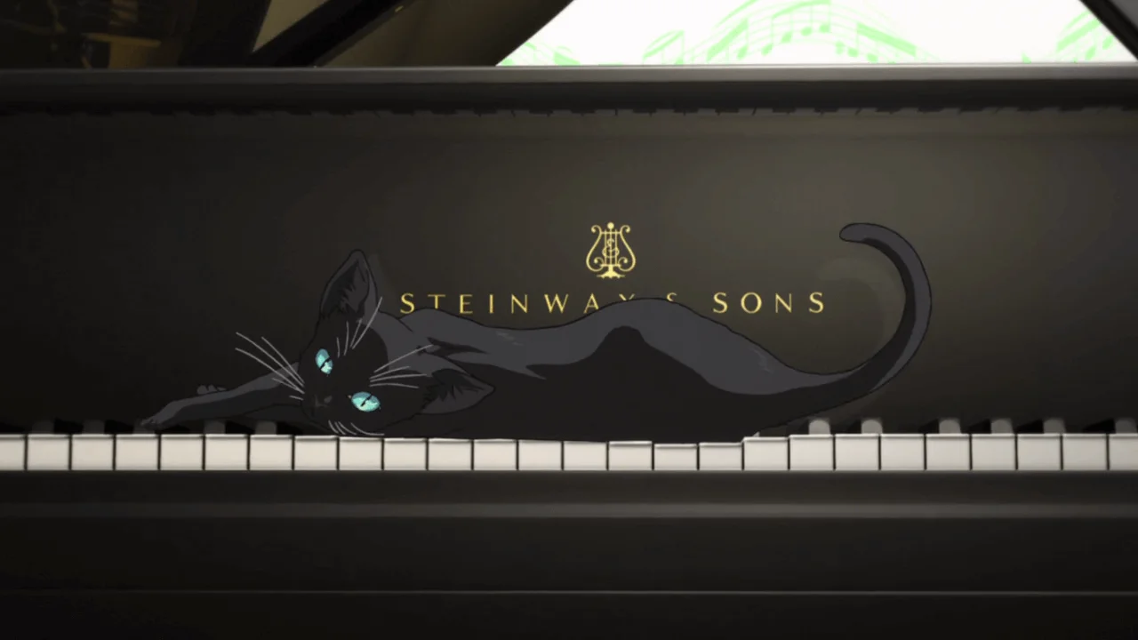 Kitty on a Keyboard