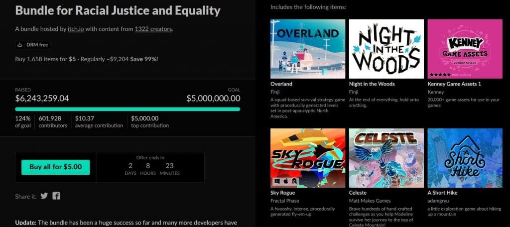 Our 16+ Favorite Games in the Itch.io Racial Justice and Equality Bundle
