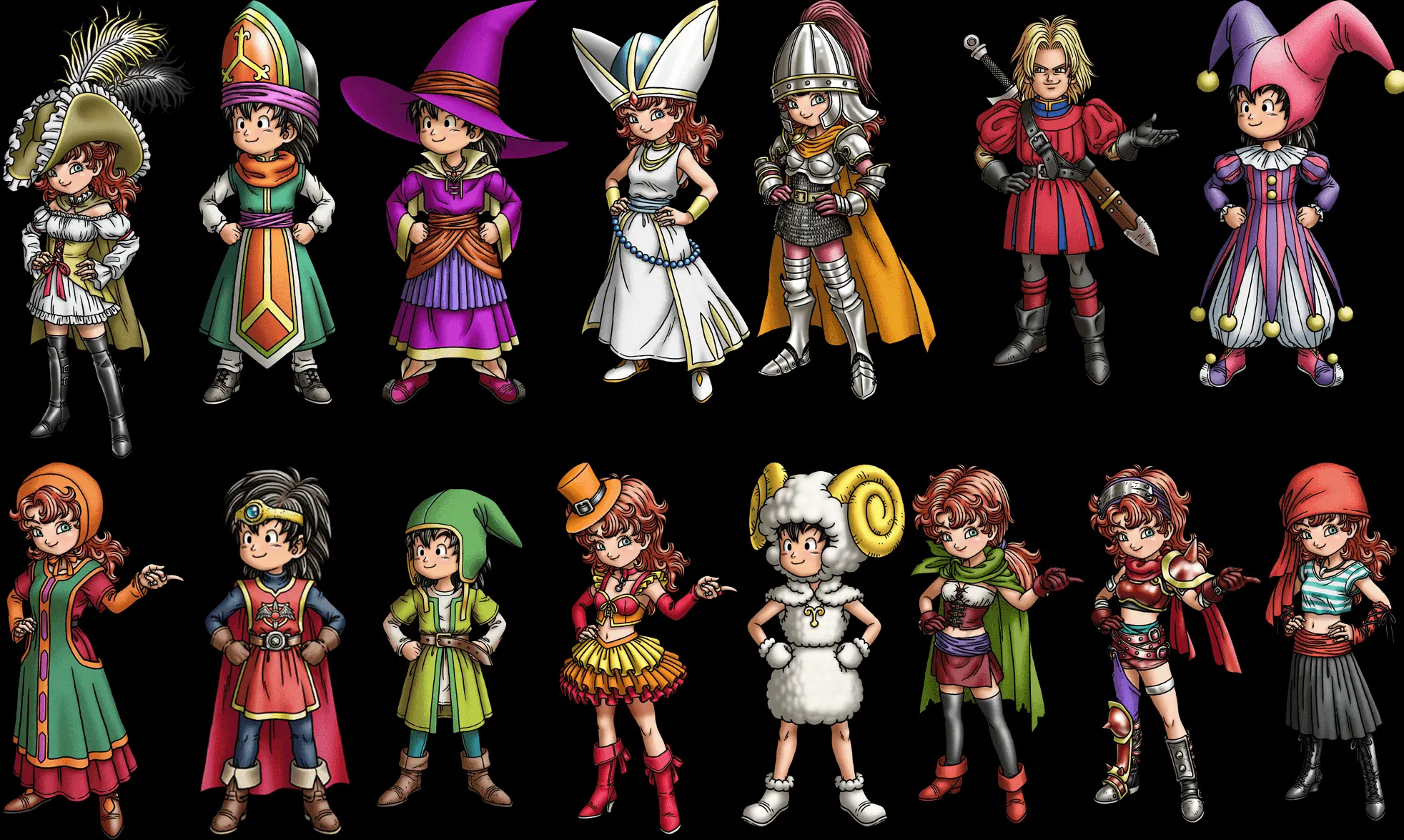 Best human vocations in dq7