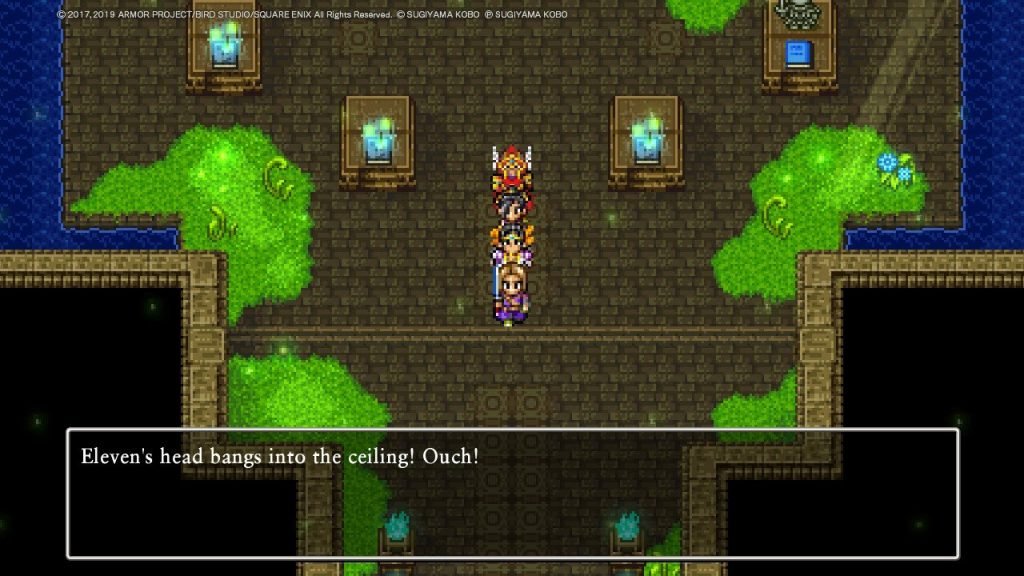 Doing the dragon quest 11 tickington quests in 2d on the nintendo switch