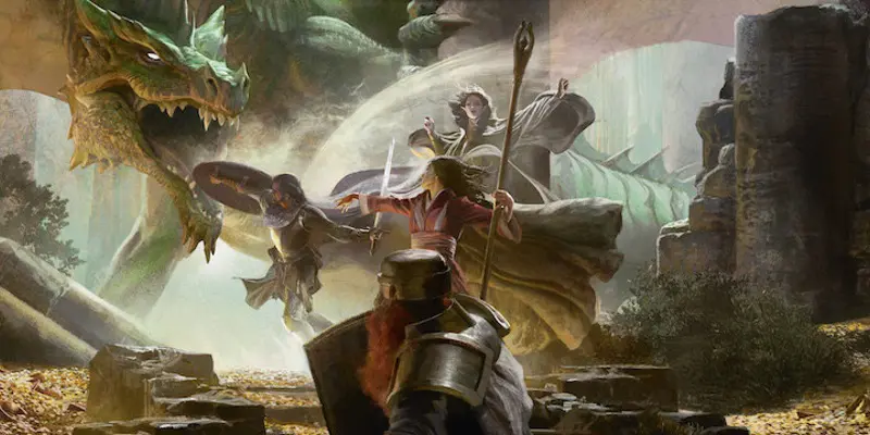 Lmop cover art. If you want d&d for beginners, you can't go wrong with a dragon on the cover