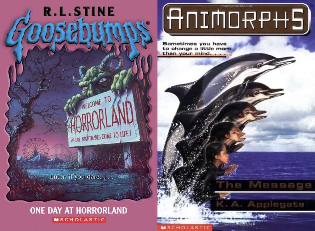 Goosebumps one night at horrorland animorphs the message