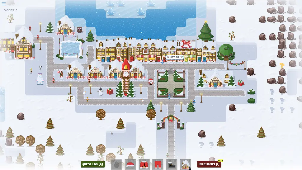 Santacraft finished village
