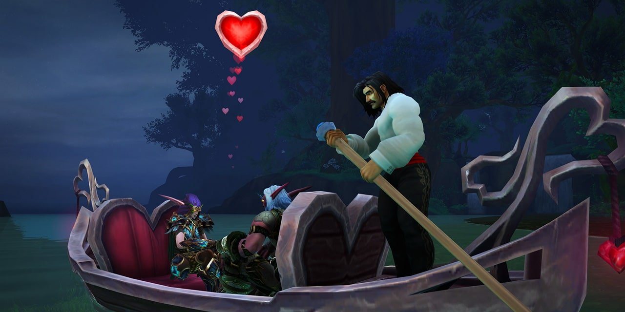 Love is in the air in wow