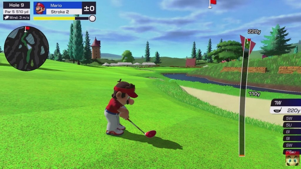 Mario golf super rush!