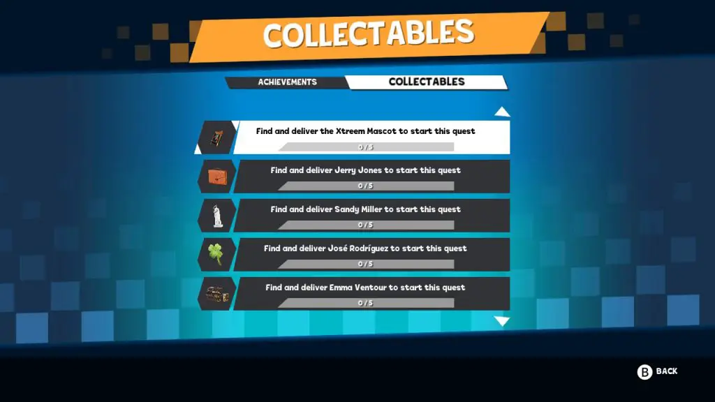 Taxi chaos achievements