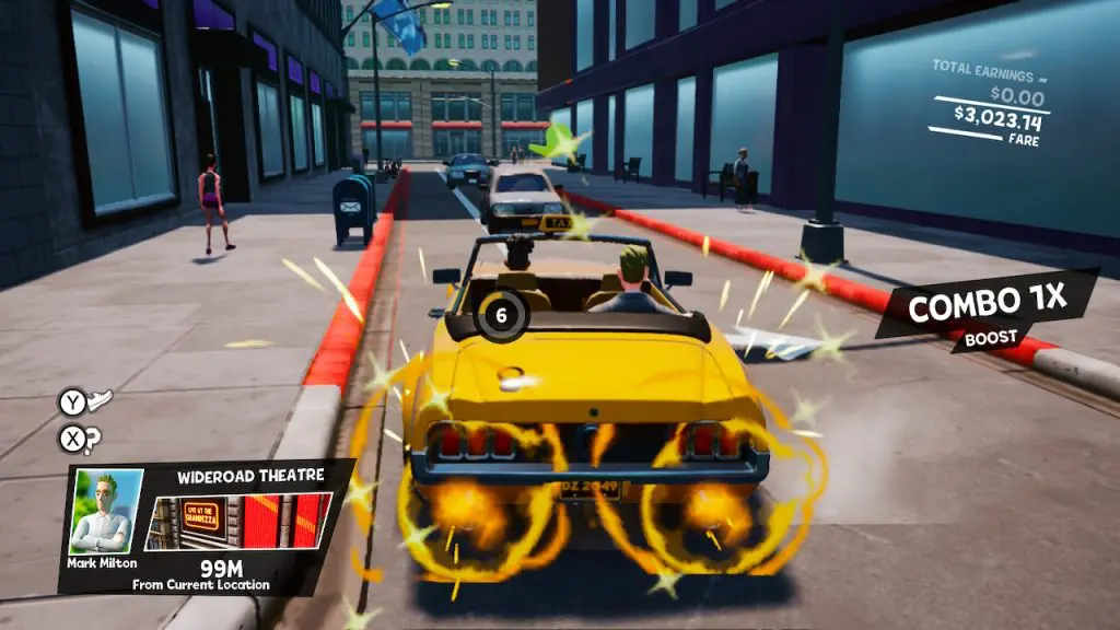 Dropping passengers off in taxi chaos