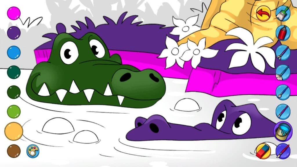 color those gators!
