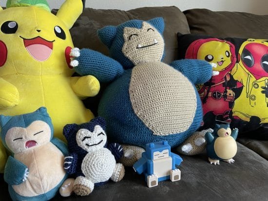 A group of snorlax