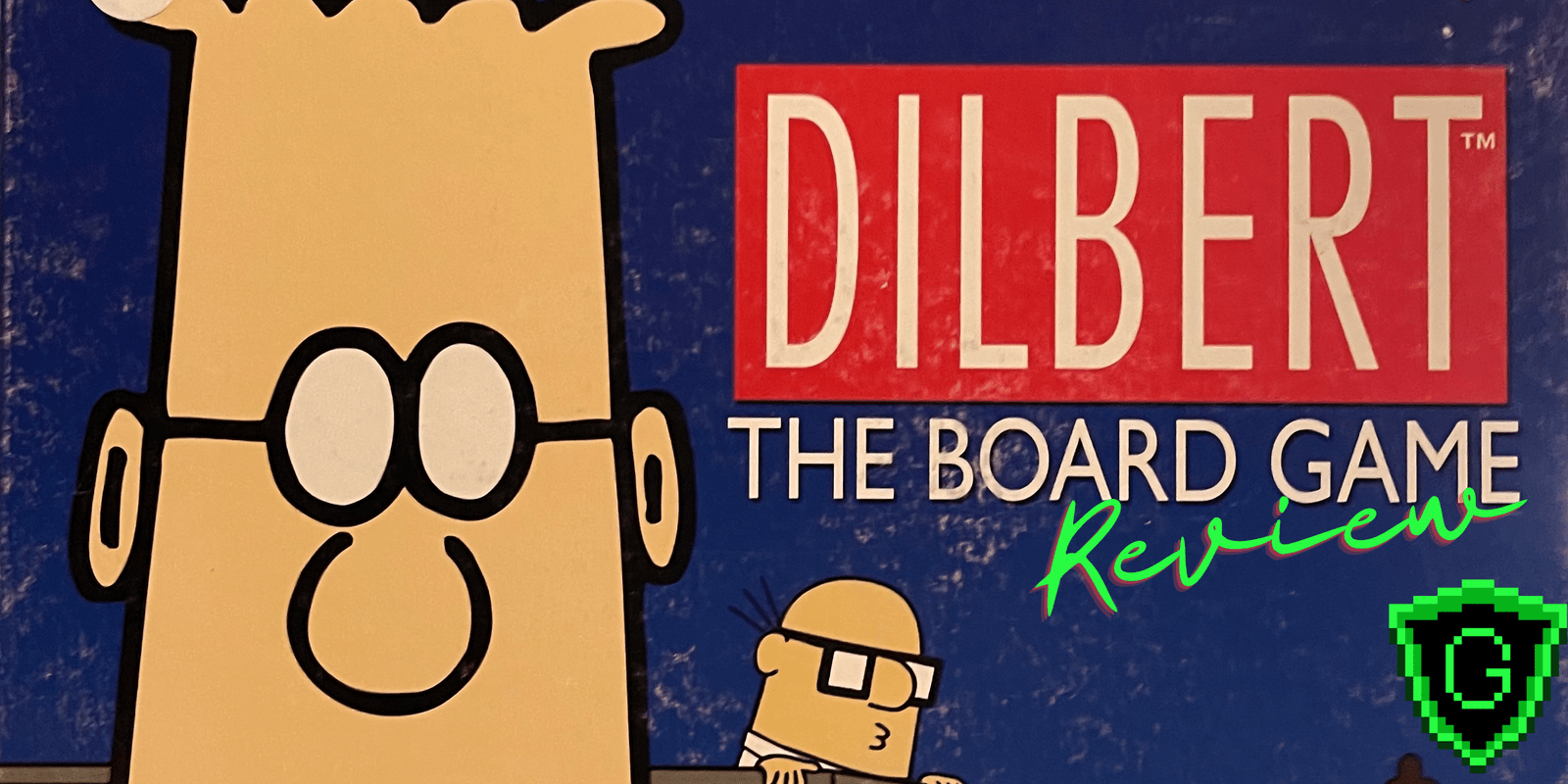 Dilbert board game review header