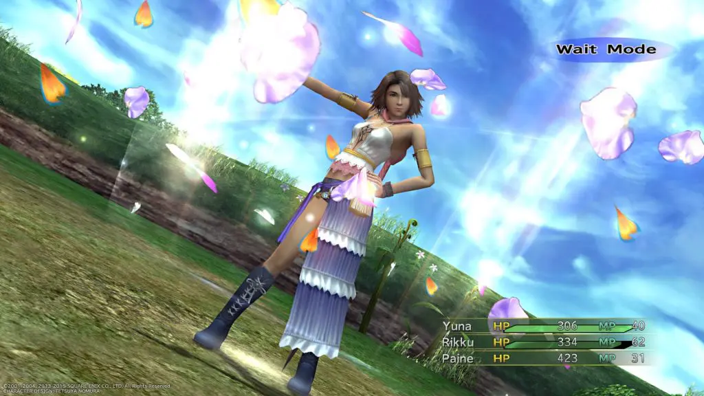 Final fantasy x2 : flashy posing