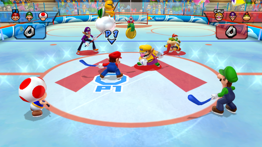 Mario sports hockey