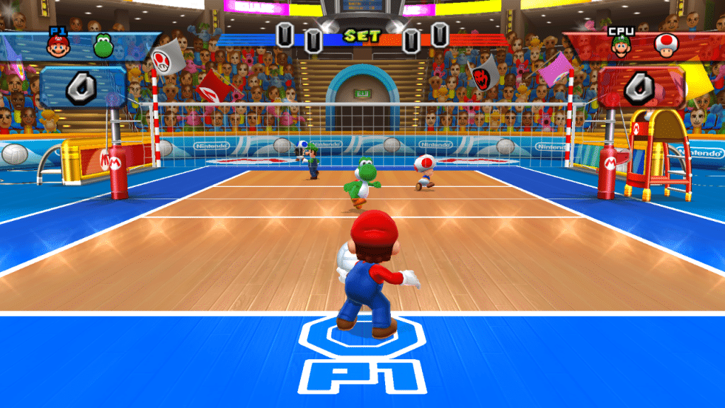 Mario sports volleyball