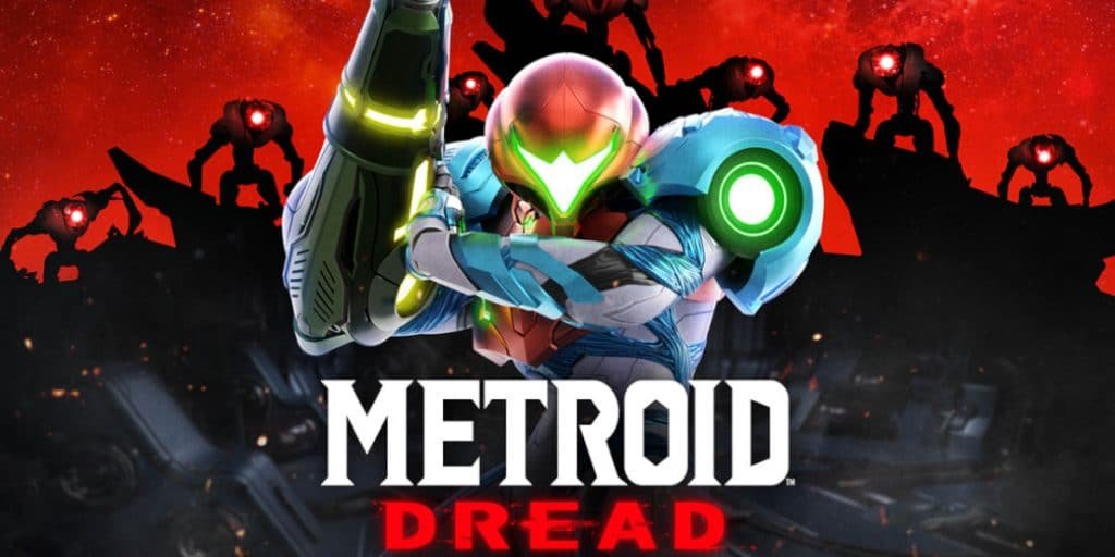 Metroid Dread cover art