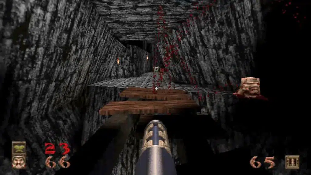 Rocket launcher blasting fiend