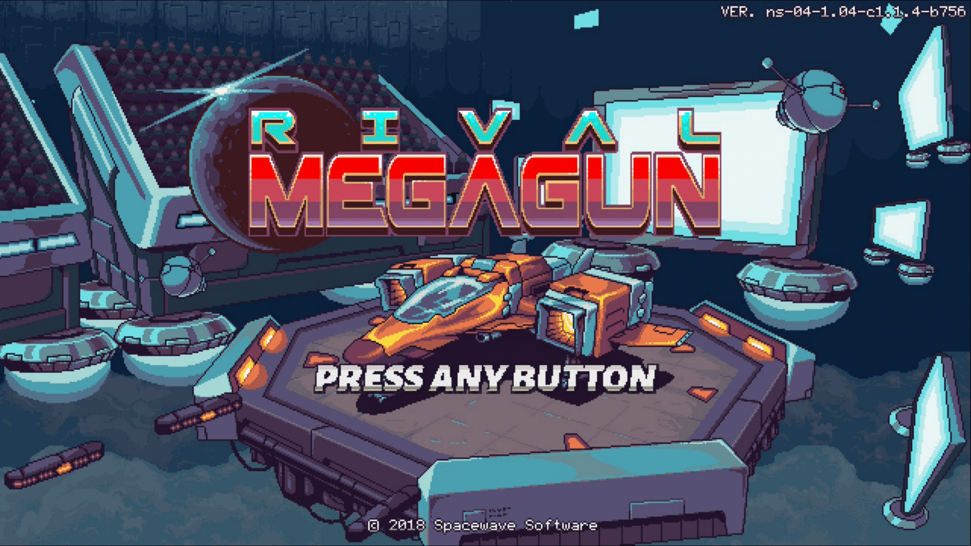 Rival megagun shmup