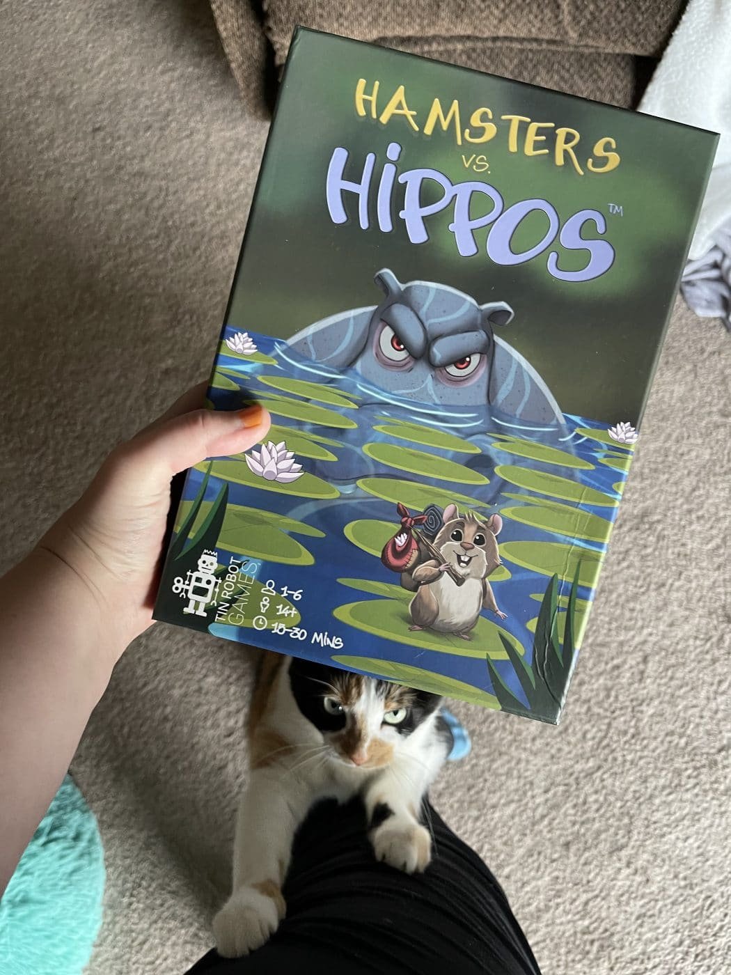 Lily with hamsters vs hippos