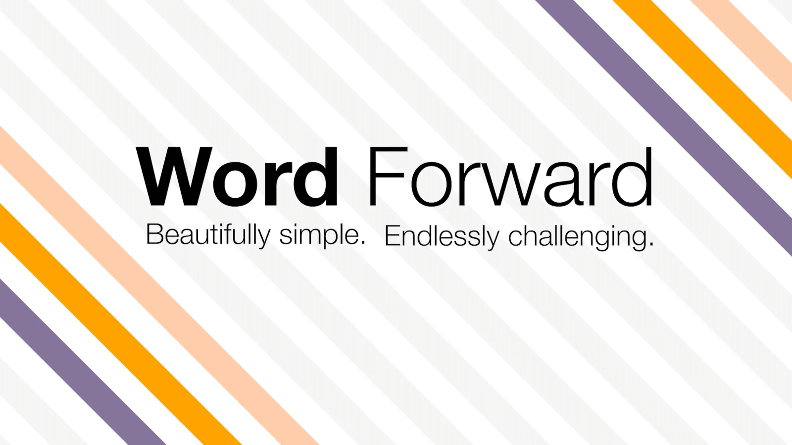 word forward review banner