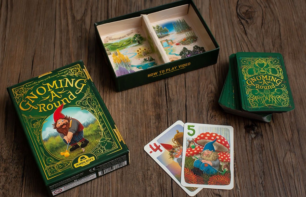 Gnoming a round - gnoming a round: card game review
