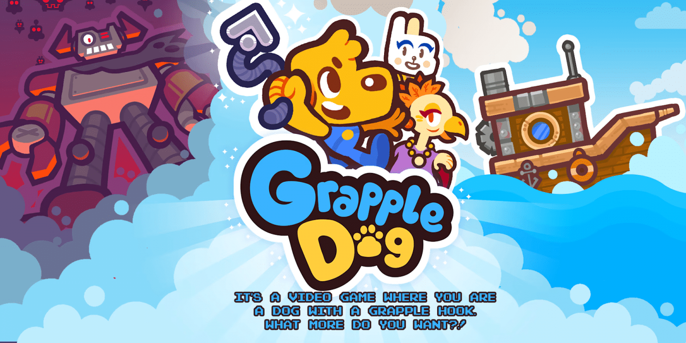 Grapple Dog (Switch) Review: A game where you are a dog with a grappling hook