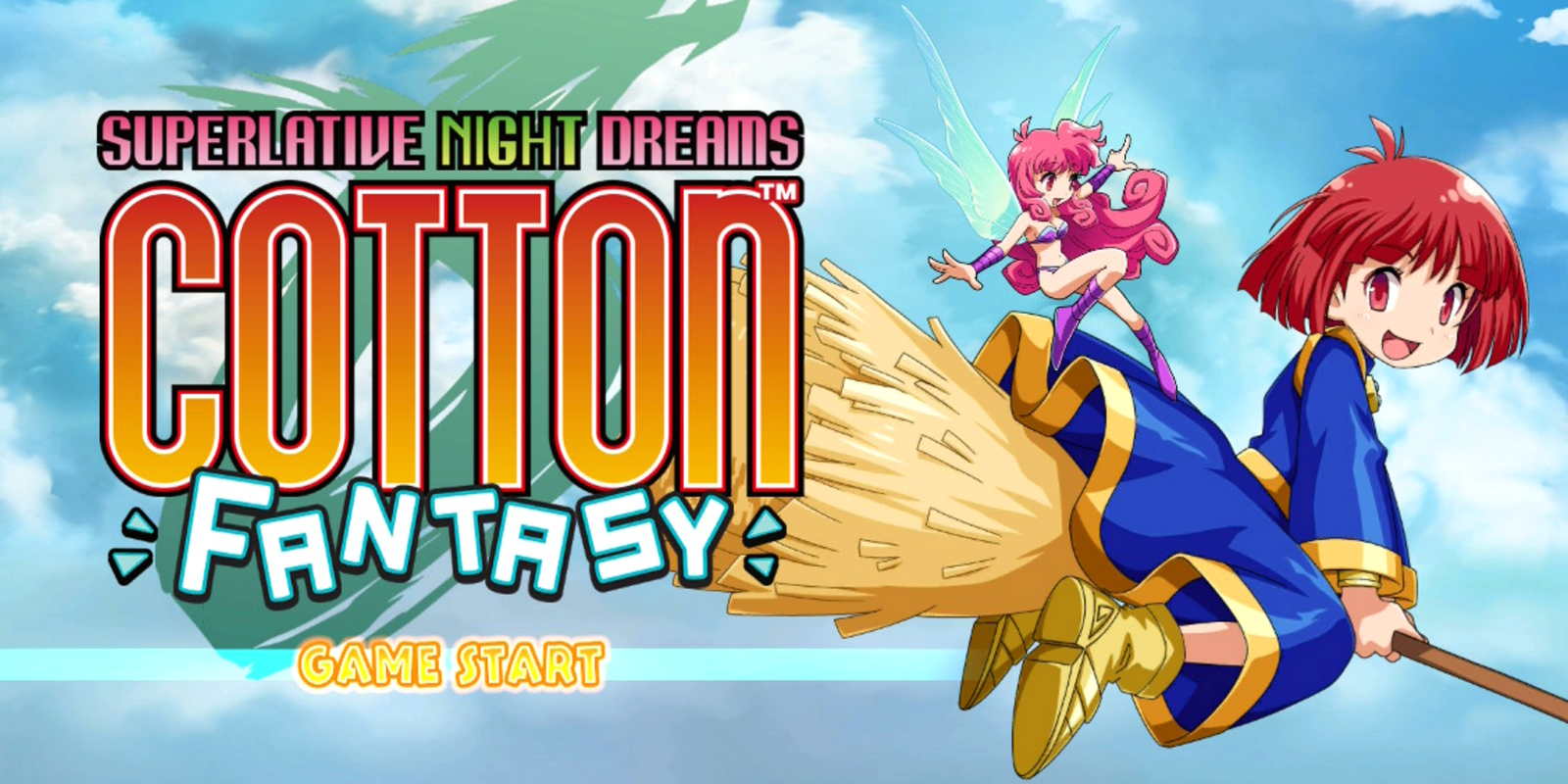 Cotton Fantasy title screen