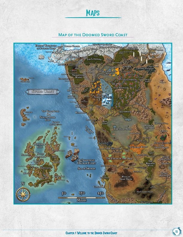 - doomed forgotten realms: sword coast gazetteer - dms guild review