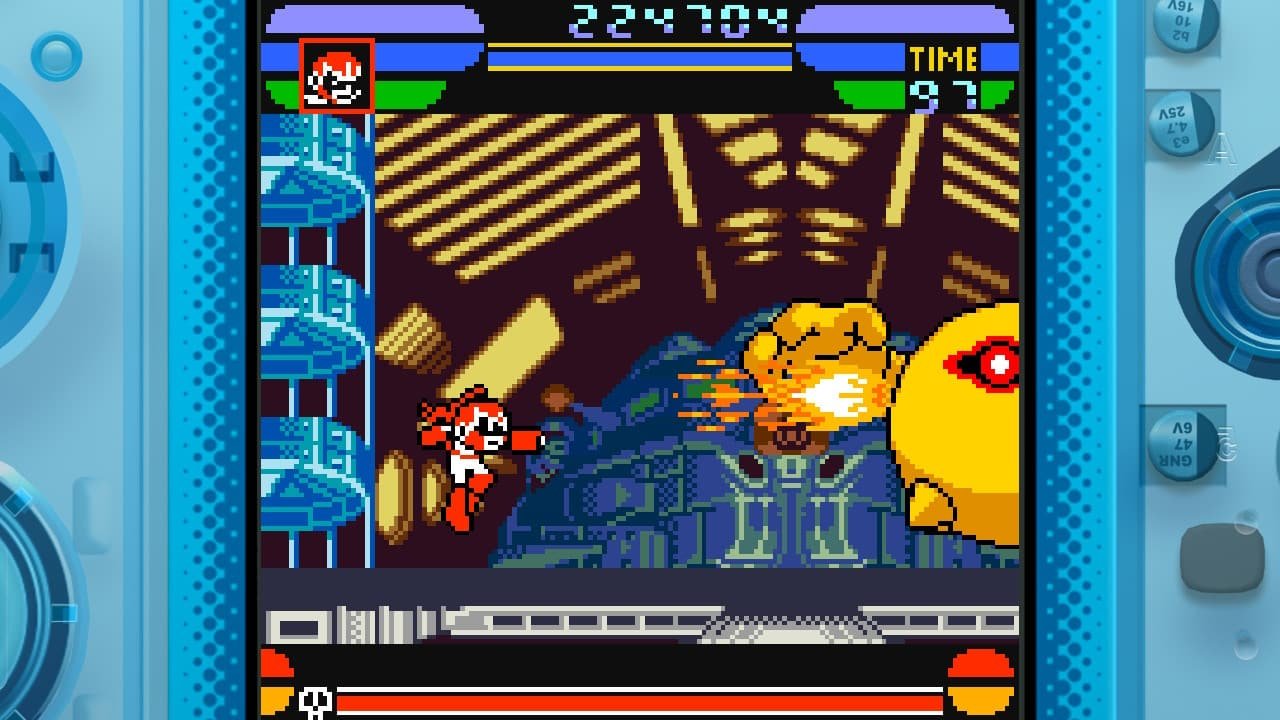Mega man battle fighters showdown insert