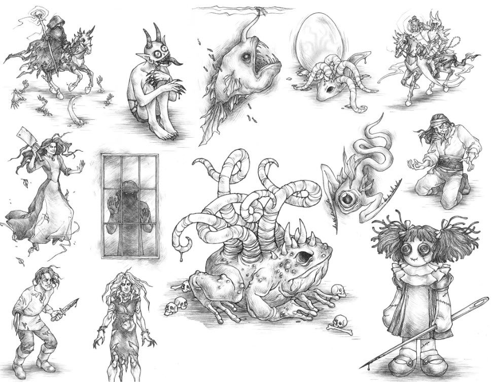 Art from the tome of horrifying adventures