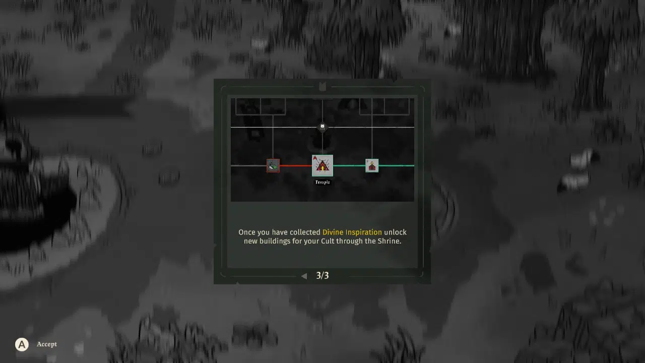 Cult of the lamb has a lot of currencies and upgrade trees.