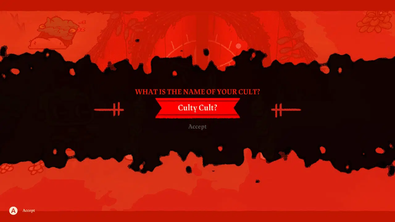 Of course i named my cult in cult of the lamb "culty cult? "