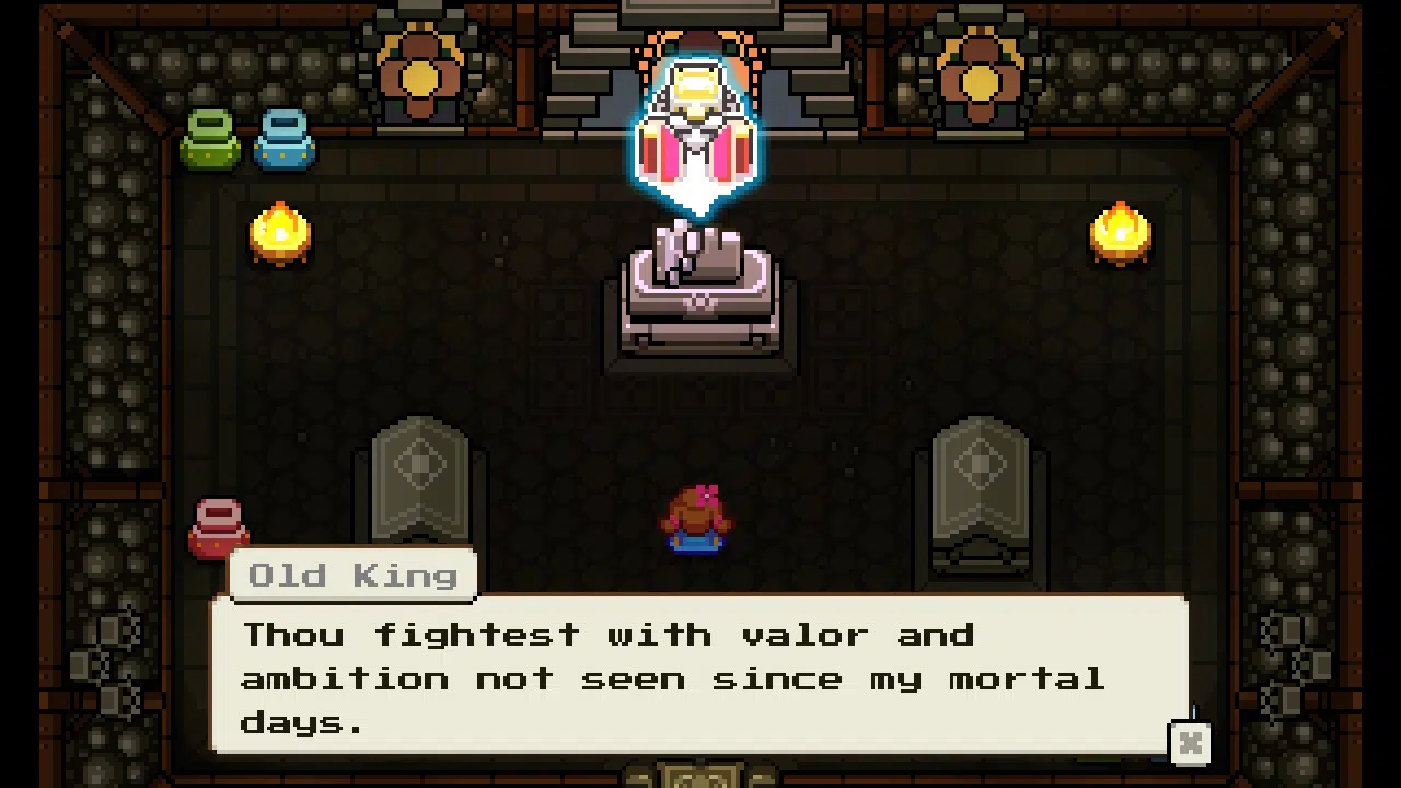 Blossom tales ii: the minotaur prince is only loosely connected to the first game.