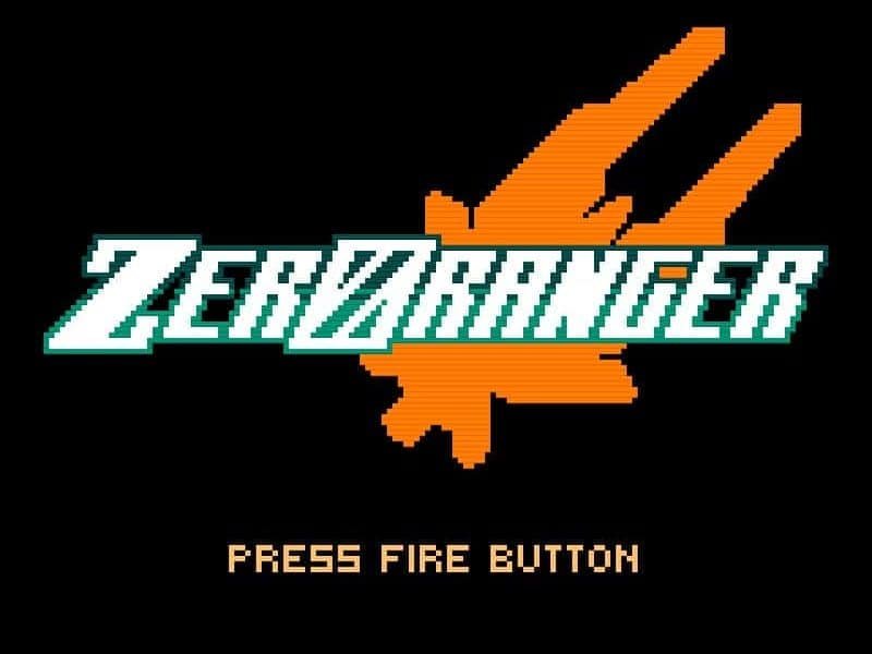 Zeroranger title screen