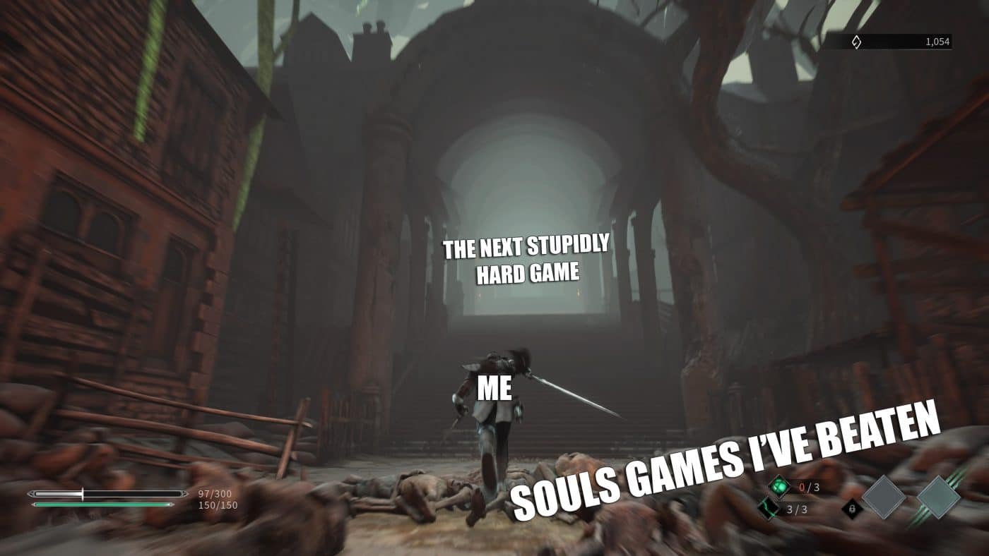 I love souls games and i love their difficulty, but it's also nice when they are less difficult.