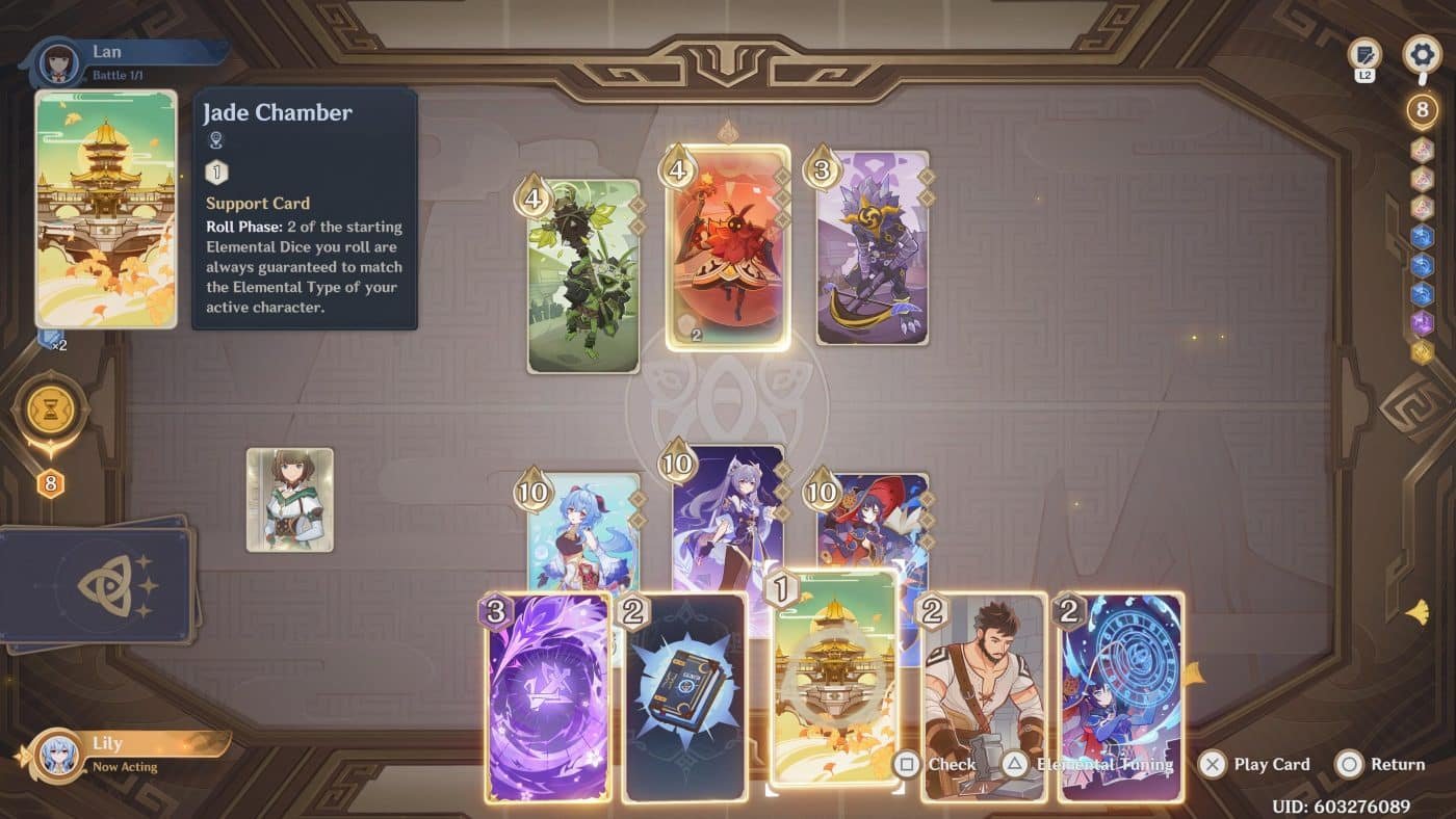 Genius invokation tcg's Action cards consist of Equipment, Support, and Event cards.