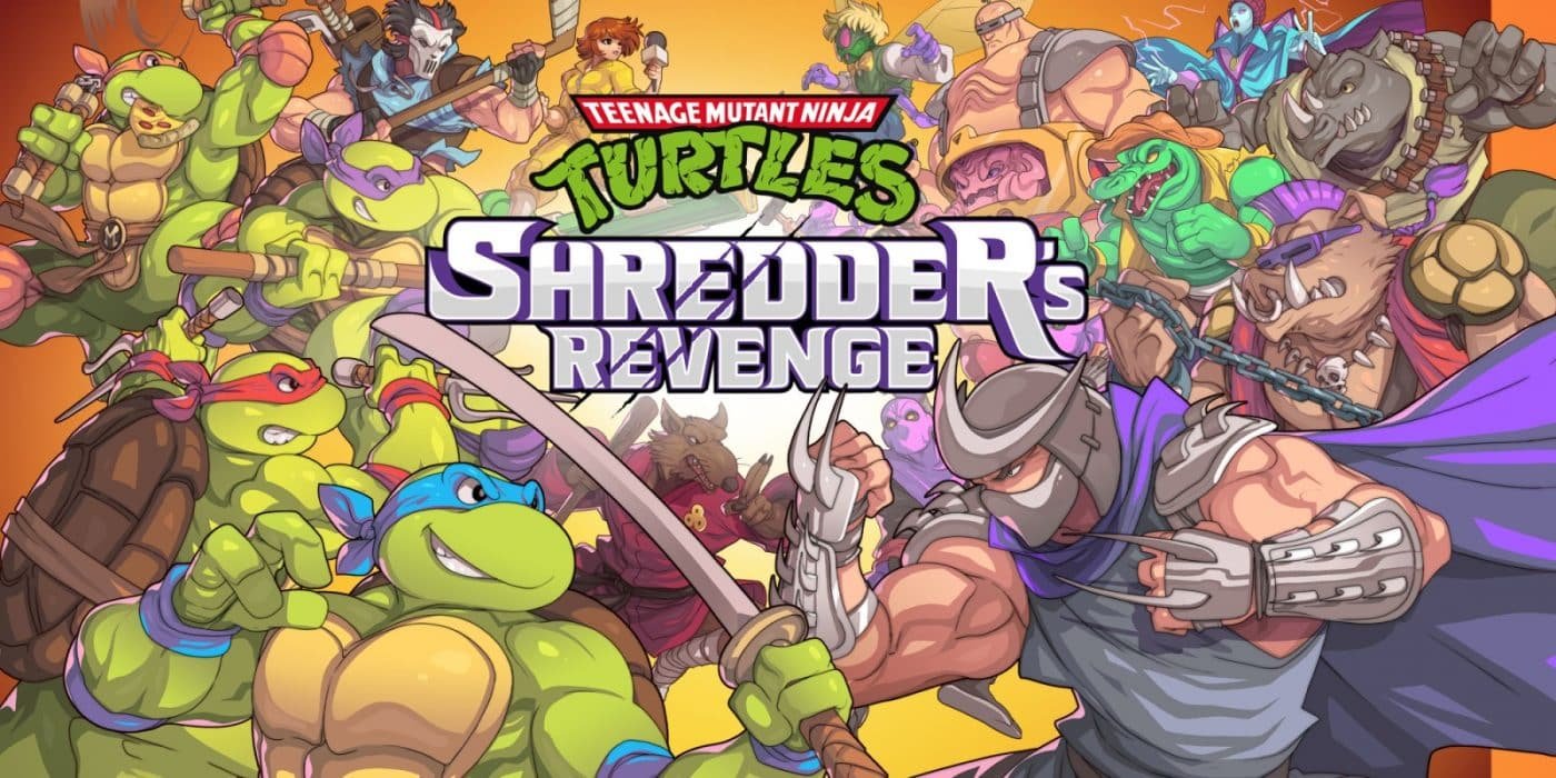 Ninja turtles lock weapons with shredder and his minions - geek to geek media’s game of the year awards 2022