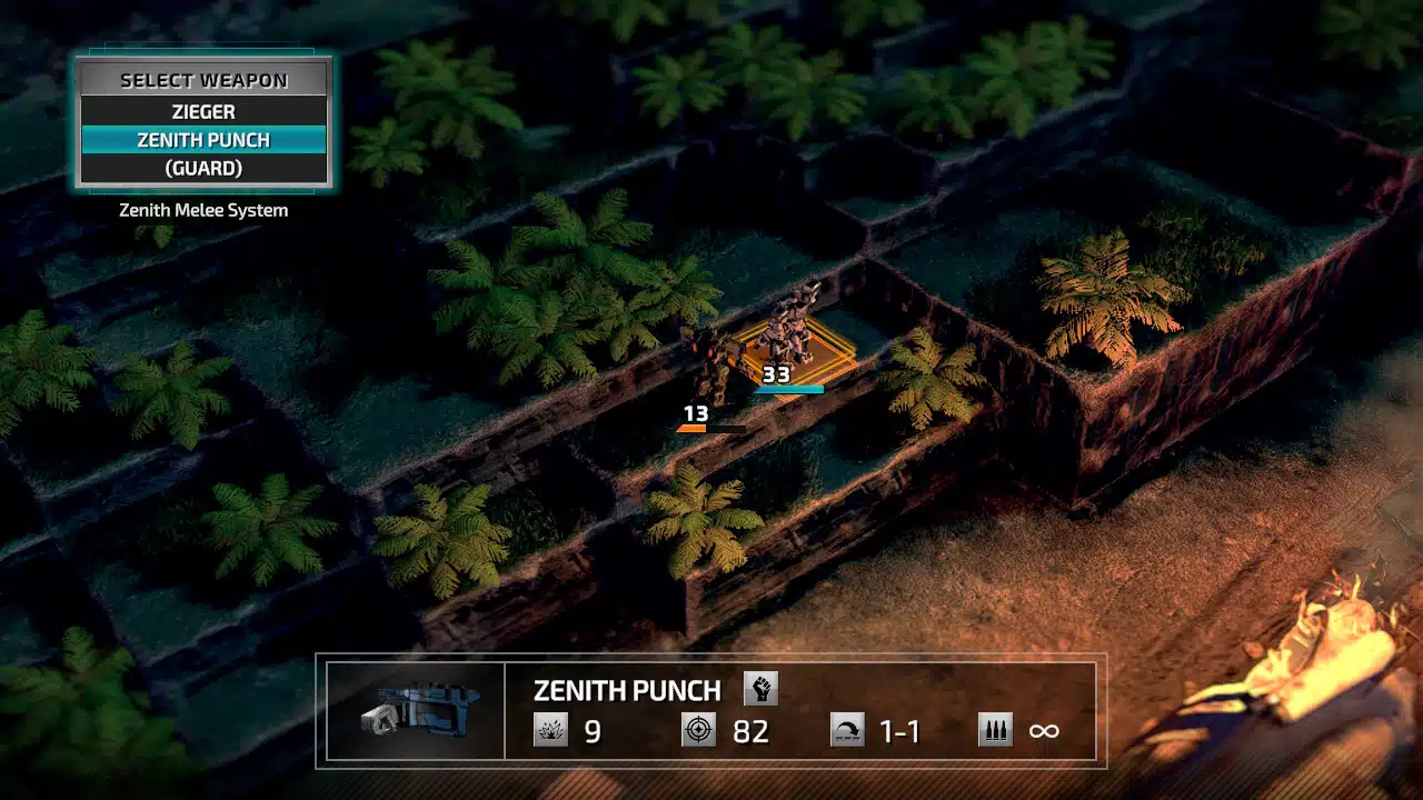The actual tactics of front mission 1st: remake are pretty basic.