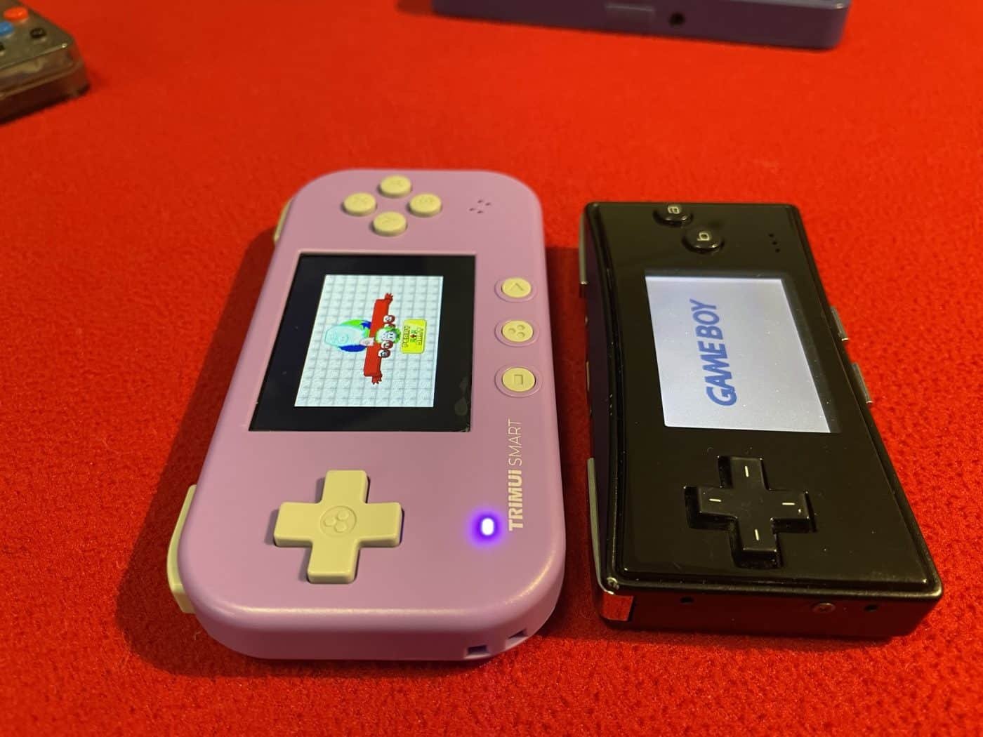 Using integer scaling means the image is "actual size" on a pixel by pixel basis... At which point this screen is even smaller than the gameboy micro.