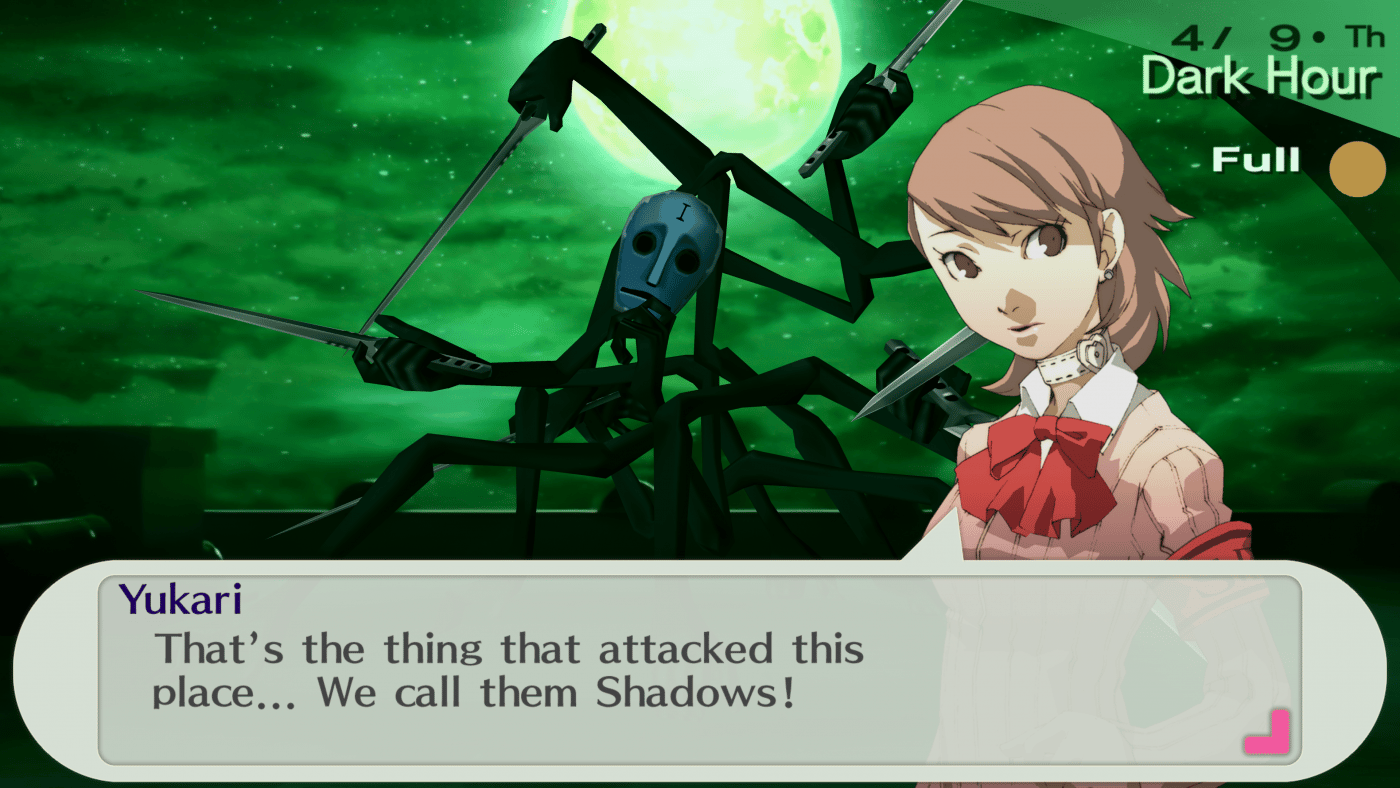 Shadows are a staple of the persona franchise.