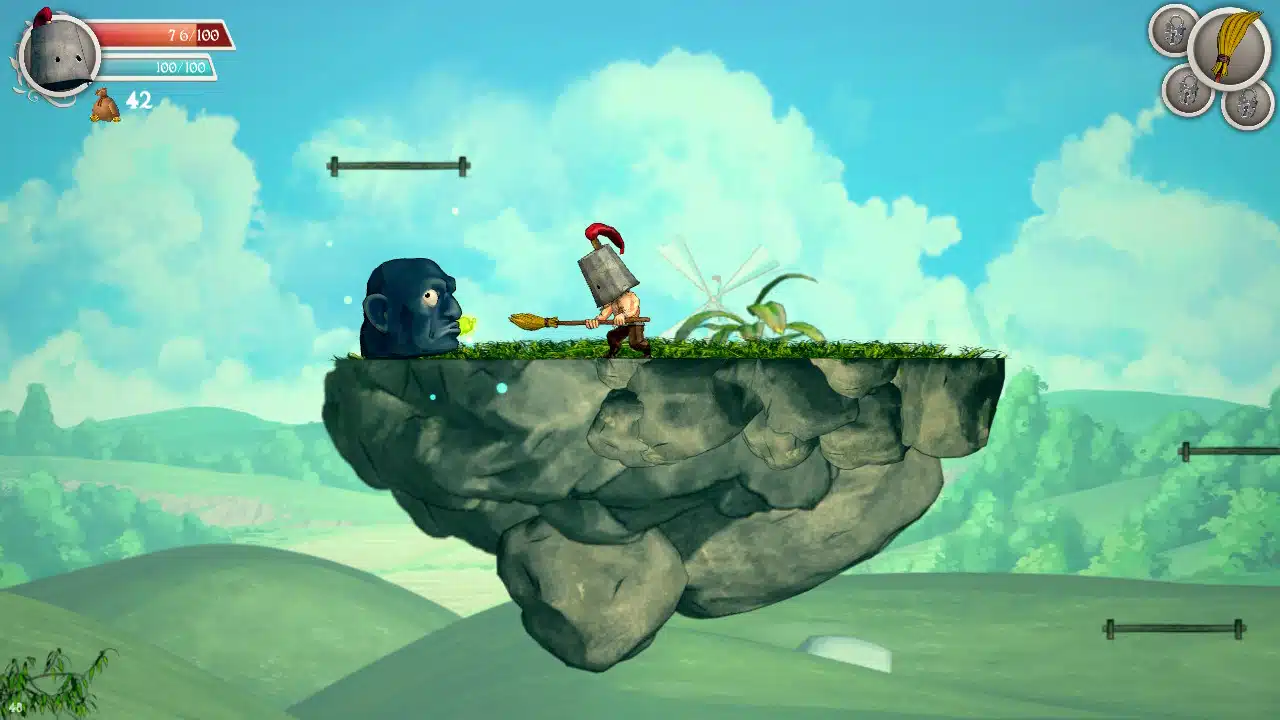 Clunky hero has beautiful environments... But at what cost!?