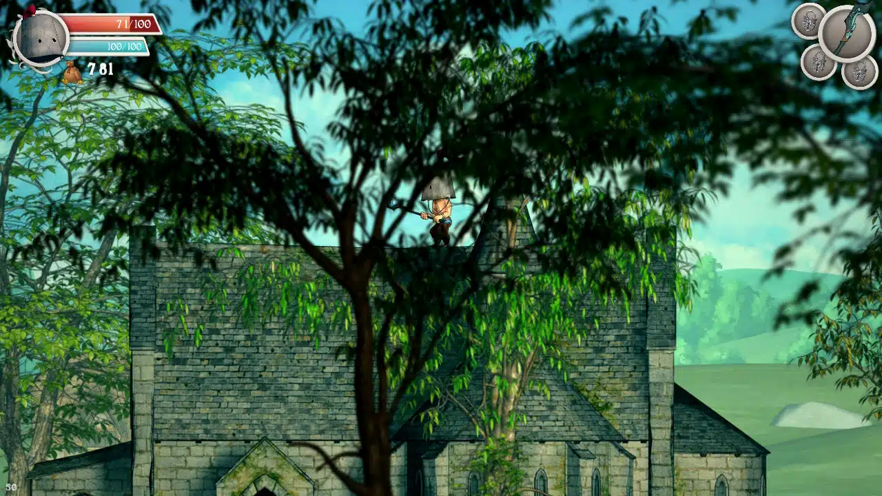 I guess this is a hidden area, but maybe it's just a bit too hidden.