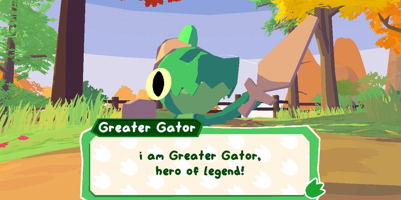 Lil Gator Game Wields Nostalgia Like a Sword of Legend