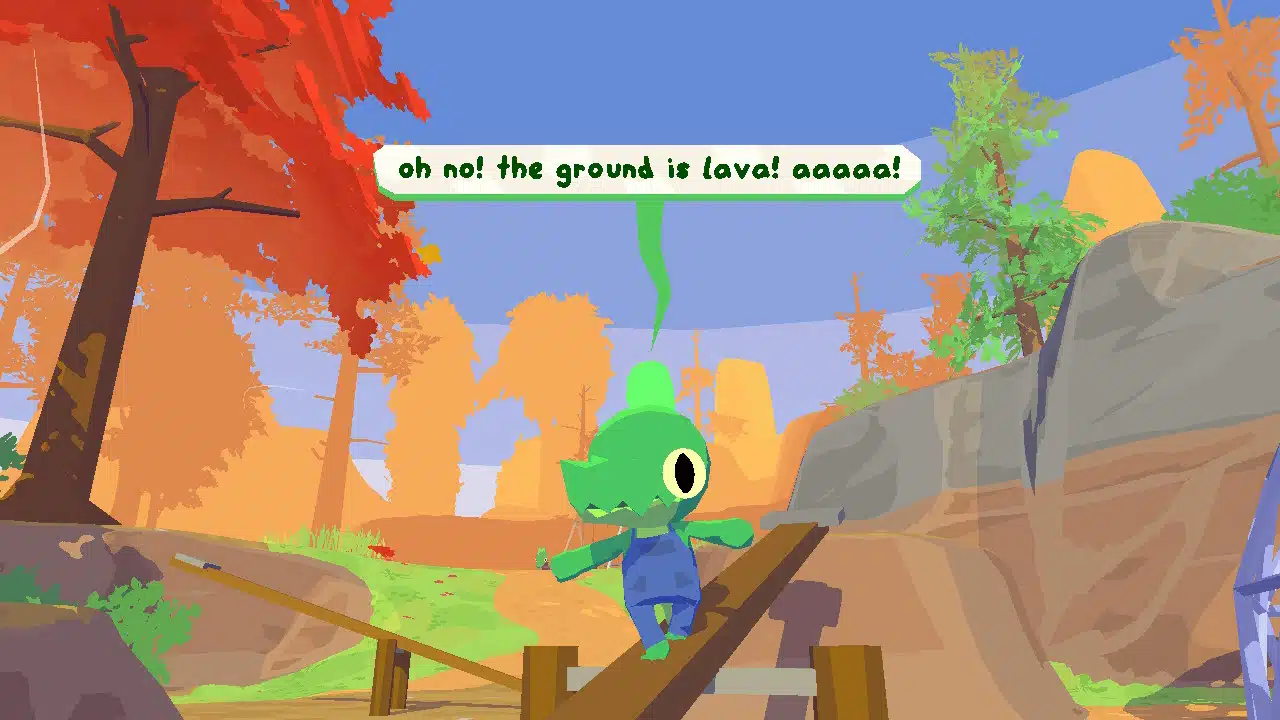 Lil gator game captures playfulness wonderfully.