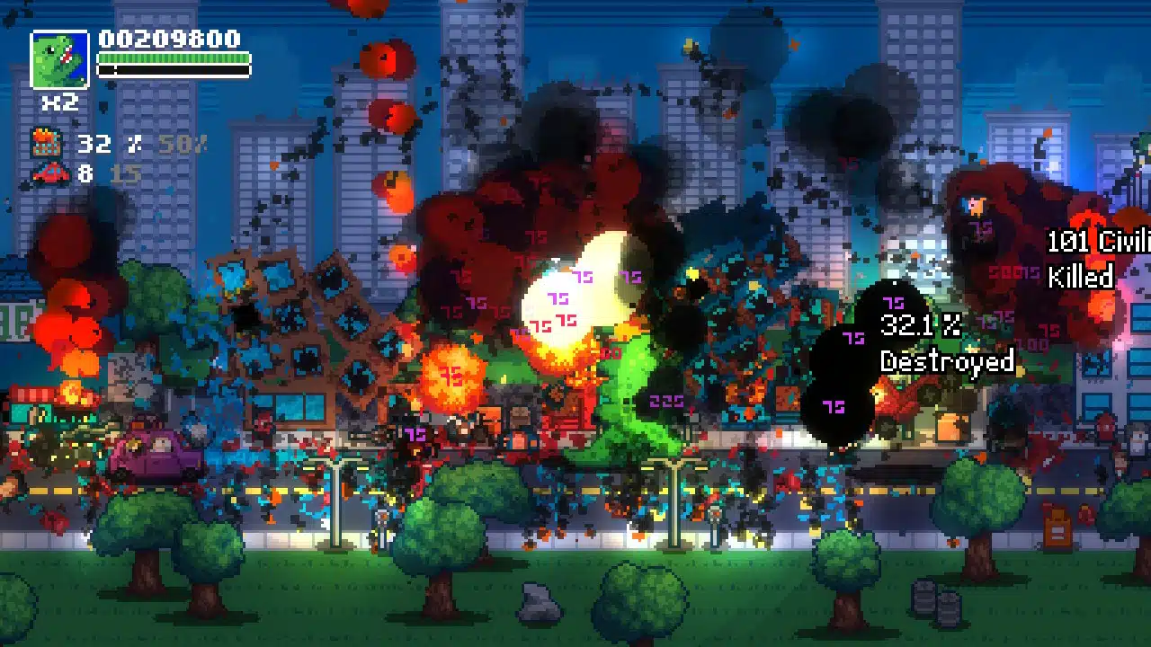 Terror of hemasaurus gets chaotic, but that's part of the fun.