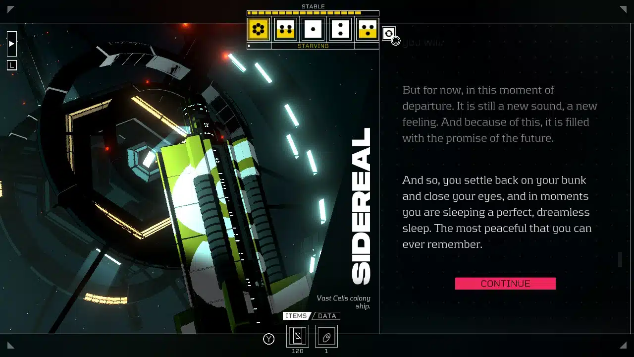 There are a lot of ways citizen sleeper can end... But the game will keep going in my head.