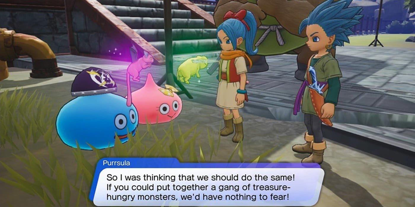 Gameplay screenshot of dq treasures