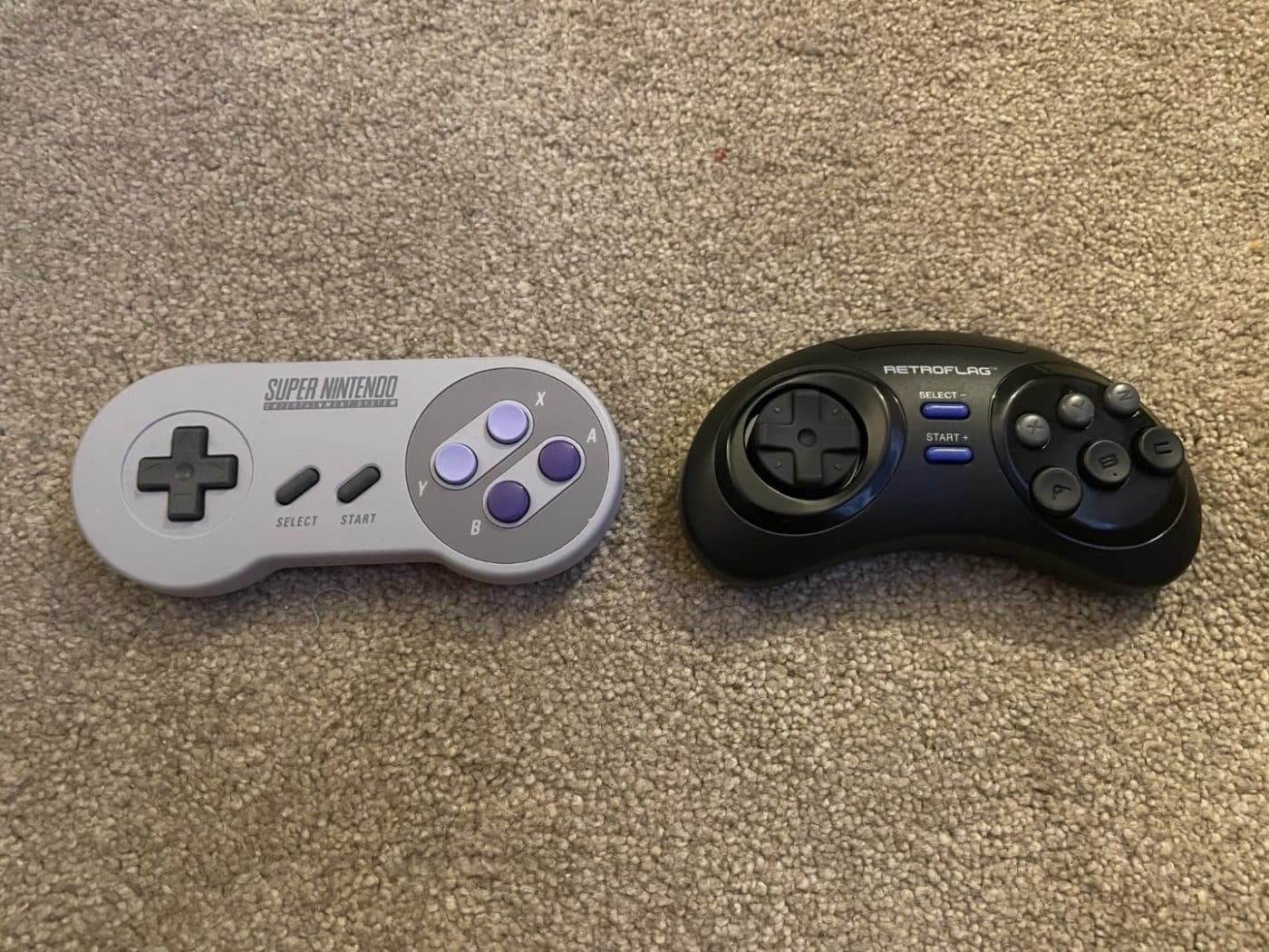 The retroflag classic 2. 4g controller-m might be a better retro controller than the official snes style controller from nintendo.