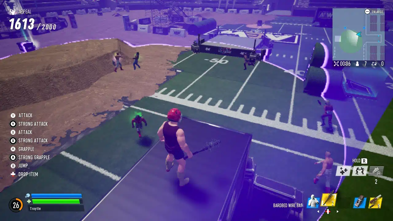Aew: fight forever's Stadium Stampede mode.