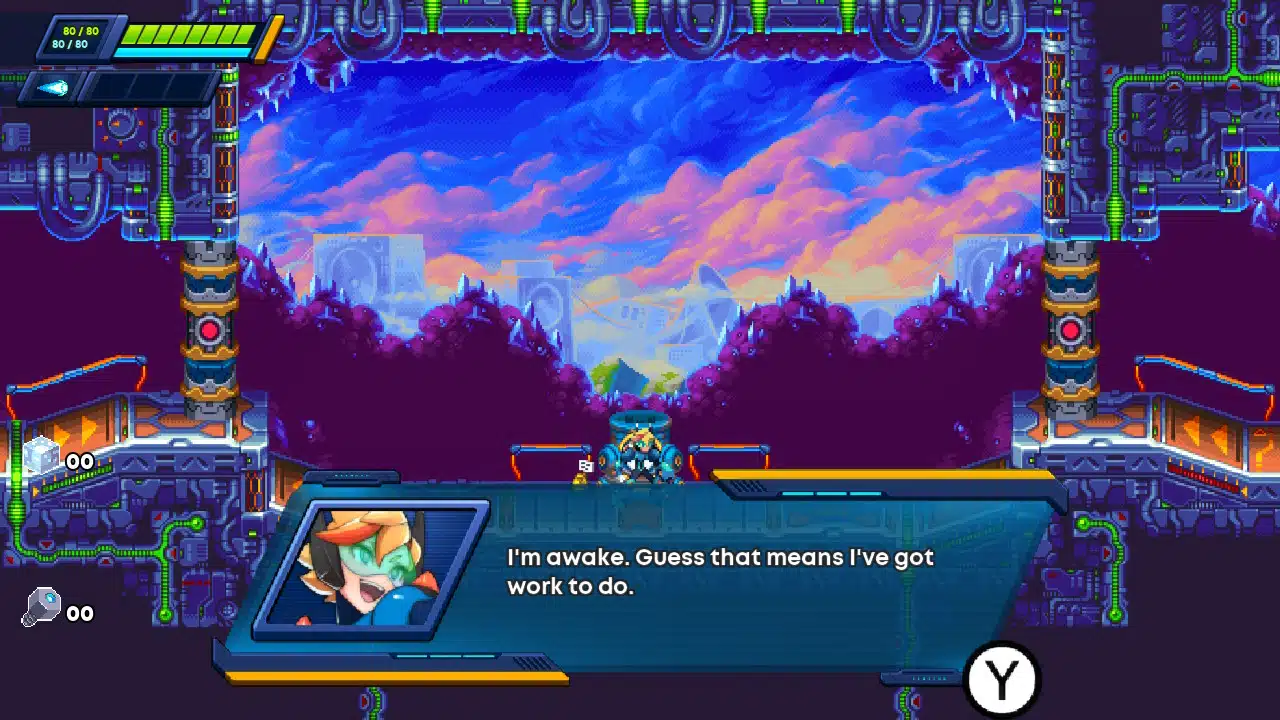 There's a story in 30XX, but it's paper thin.
